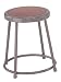 18 Stool with Hardboard Seat (Set of 5) - National Public Seating - 6218