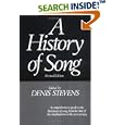 History of Song by Denis Stevens