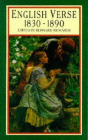 English Verse, 1830-90: Vol 6 (Longman Annotated Anthologies of English Verse)