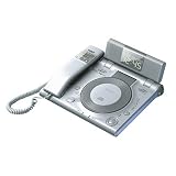 COBY CD-RA185 Digital AM/FM Alarm Clock Radio with CD Player & Caller ID