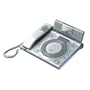 COBY CD-RA185 Digital AM/FM Alarm Clock Radio with CD Player & Caller ID