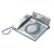 COBY CD-RA185 Digital AM/FM Alarm Clock Radio with CD Player & Caller ID
