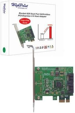 Hpt Usa Highpoint Tech Rocket 620 Serial Ata Internal Pci Express Controller Rohs Compliance