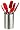 Pinzon 8-Piece Silicon Spatula Set with Stainless-Steel Canister Holder