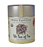 The Tao Of Tea White Tea White Earl Grey, Certified Organic, 2-Ounce Tin (Pack of 2)