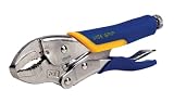 Irwin 13SG Vise Grip 1-1/8-Inch Jaw Capacity 7-Inch Curved Jaw Locking Soft Grip Plier