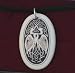 Celtic Pendant: Birds of Prophecy