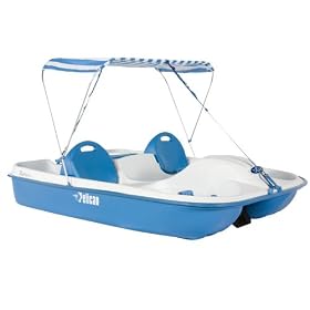Pelican Rainbow DLX Pedal Boat - Blue (7.5')