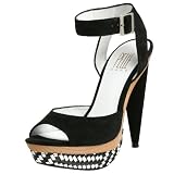 Pelle Moda Womens Cedar Peep Toe Platform Sandal