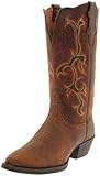 Justin Boots Women's Stampede Collection 12" Boot Narrow Rounded Toe Western Rubber Outsole,Sorrel Apache,9 B US