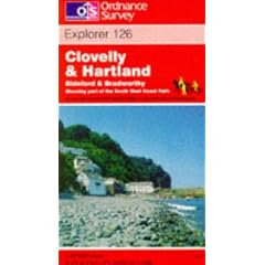 Clovelly and Hartland (Explorer Maps)
