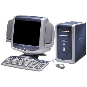 HP Pavilion 735n - Tower - 1 x Athlon XP 2600+ / 2.13 GHz - RAM 512 MB - HDD 1 x 80 GB - DVD+RW - CD - nForce2 IGP - Mdm - Win XP Home - Monitor : none - remarketed