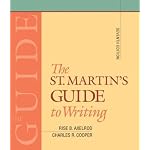 The St. Martin's Guide to Writing: Short book cover