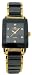 Oniss Ladies Caprice II Diamond Accented Black Ceramic Watch with Gold Trim #ON604-lg-blk