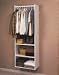 Tools & Hardware : Easy Track RV1472 Closet 72-Inch Hanging Tower Closet Organizer Kit, White