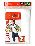 Hanes - Toddler Boys 3-Pack Undershirts - White Cotton T-Shirts