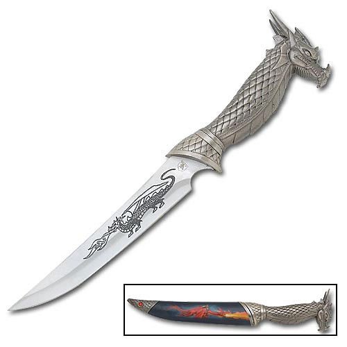 Steel Dragon Bowie w/ Fantasy Sheath