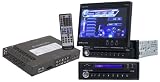 Pyle - Touch Screen 7'' Motorized LCD In-Dash Monitor with DVD/CD/MP3 Player and TV/AM/FM Tuner - PLTCDN7