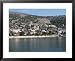 Coastline at Saranda, Albania Scenic Framed Art Poster Print by R H Productions, 31x25