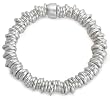 Elastic Stretch Bracelet, Sterling Silver, Model 8.25.8811