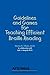 Guidelines and Games for Teaching Efficient Braille Reading