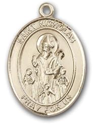 12K Gold-Filled St. Nicholas Medal