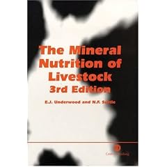 The Mineral Nutrition of Livestock (Third Edition)
