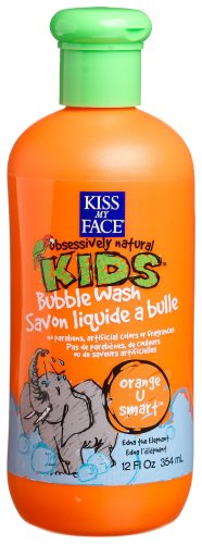 Kiss My Face Kids Bubble Wash, Orange U Smart, 12-Ounce Bottles (Pack of 3)