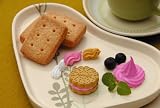 パティシエ気分 そっくり生クリームビスケットセット(ストロベリー)