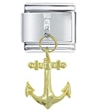 Anchor Italian Charms Bracelet Link