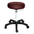 Iron Man Rolling Massage Stool - Burgundy
