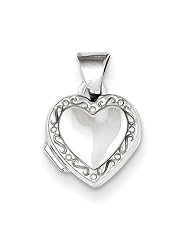 Sterling Silver Heart Locket