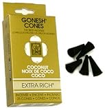 Review Gonesh  / Coconut - Gonesh Incense Cones - Pack of 25