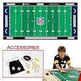 NFLR Licensed Finger FootballT Game Mat - Chargers - Toys & Games > Finger FootballT > NFL AFC
