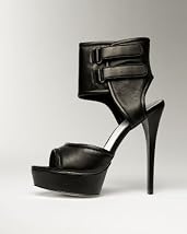 Shana Leather Cuffed Platform Sandal