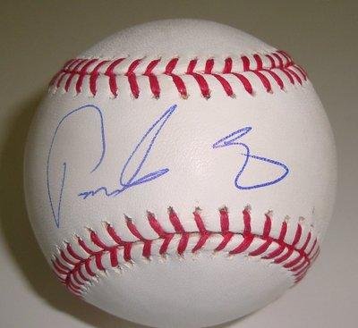 Fausto Carmona Signed Baseball w/COA Cleveland Indians - Autographed Baseballs
