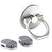 Ring for Phone, WizGear Universal Ring Holder Grip with Stand Holder for Any Smartphones and Device with 2 Base Mounts (Silver)
