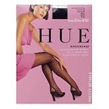 HUE Women's Control Top Backseam Sheer Pantyhose
