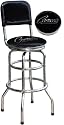 Classic Camaro Script Double Ring and Chrome Seat Ring Barstool