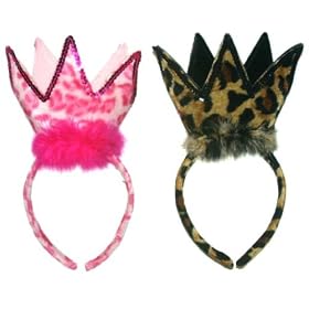 Sparkling Sequin Leopard Crown Headband