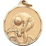 1 1 / 4 Inch Bronze Boxing Medal - B0002UQ4YY