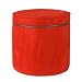 Storage Ottoman with Zipper - Red
