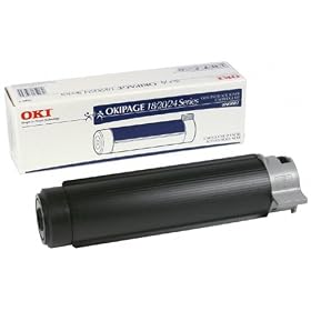 Click here to buy Okidata Type 7 Series Toner Cartridge for Okipage 20 Series Printer (Black) by Oki Data.