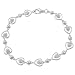 Sterling Silver Heart Bracelet