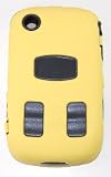 KingCase BlackBerry Gemini 8520 8530 * Warrior Case * (Yellow & Black) - The ULTIMATE Protector + Free Screen Protector