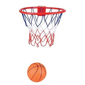 Small Basketball and Hoop for Over Door or Wall mount. by RIN