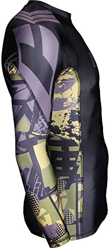 Contract Killer Collage Performance Rashguard Camo Large