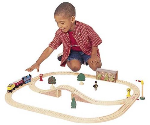 Buy Wooden Thomas the Tank Engine & Friends: Thomas Express Battery Powered Set online at Discounted New and Used prices. Delivered to your door with Childrens Toyshop.com