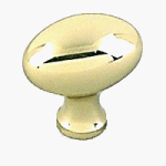 Amerock BP1443-3 Oval Solid Brass Knob