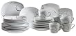 Domestic 921344 assiettes Service 30 Pieces Chanson